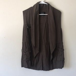 Sanctuary Army Green Vest Medium